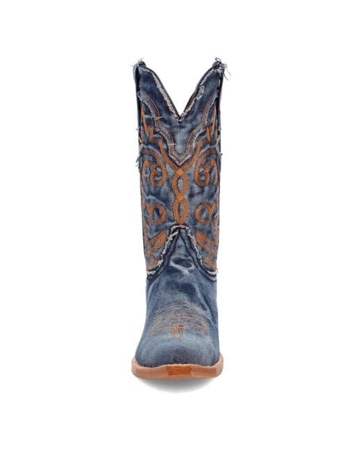 Dingo Blue Big Easy Denim Boot for men