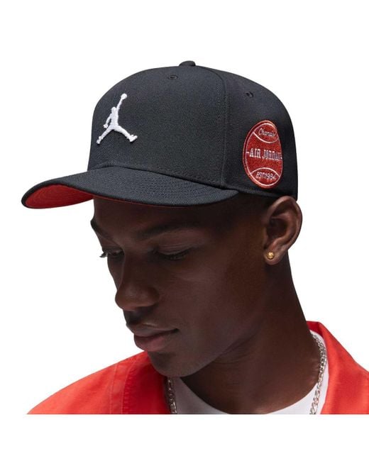 Nike Black Mvp Pro Snapback Hat for men