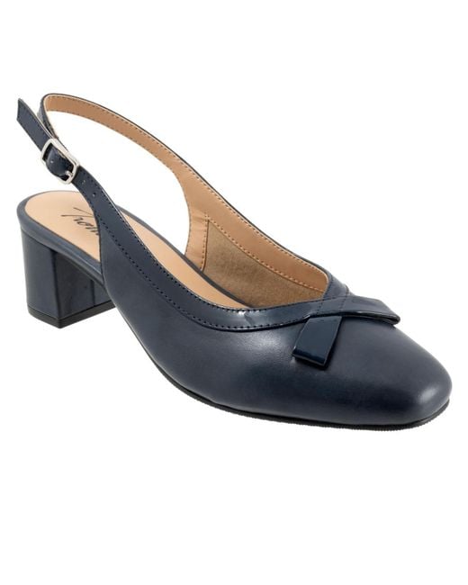 Trotters Blue Dalani Pumps