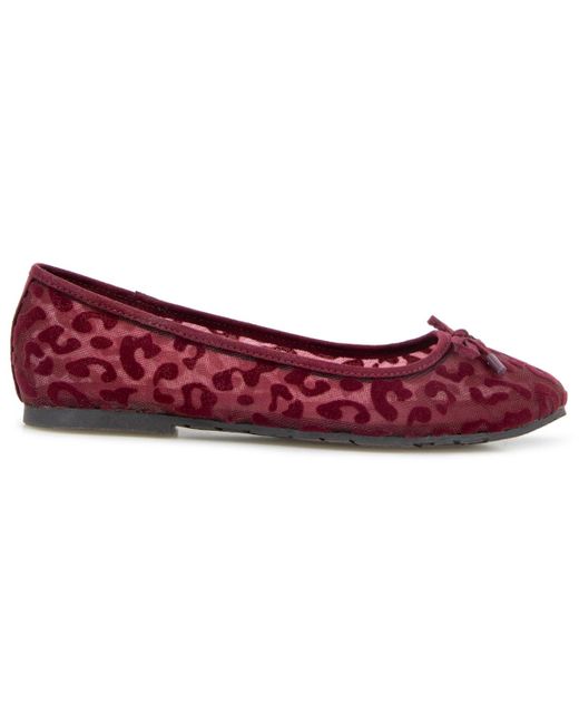 Kenneth Cole Red Elstree Mesh Ballet Flats