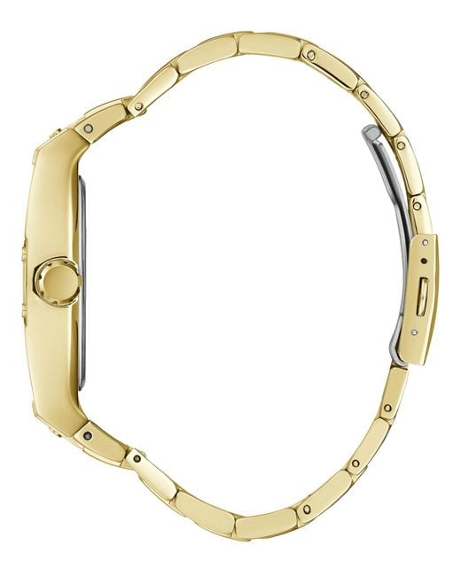 Guess Metallic Multi-function Stainless-steel Watch for men