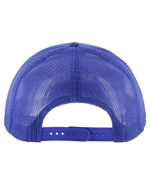 '47 Blue Florida Gators Pitstop Trucker Adjustable Hat for men