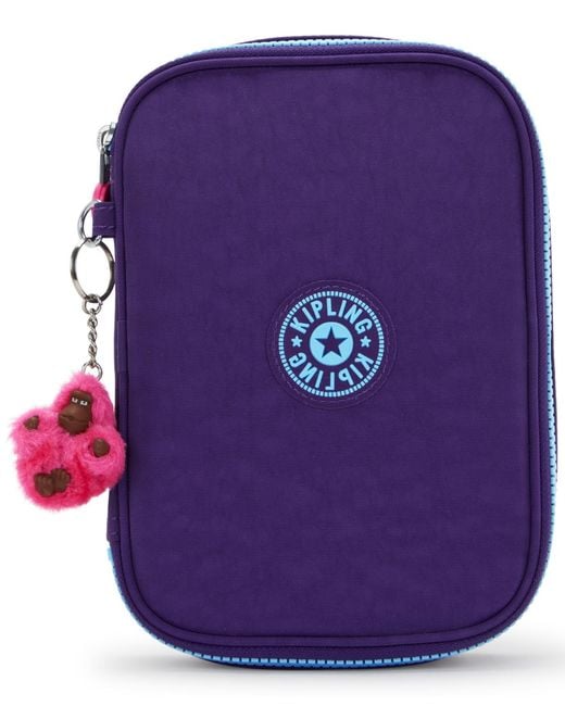 Kipling Purple 100 Pens Pen Case