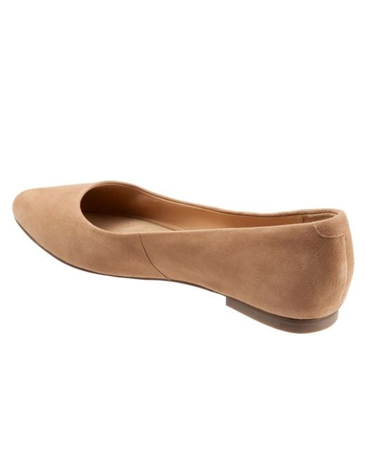 Trotters Brown Estee Flat