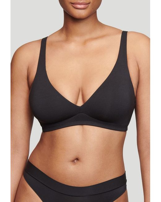 CUUP Black Plus Size The Wireless Plunge