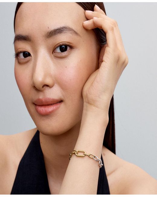 Pandora Metallic Link Chain Bracelet