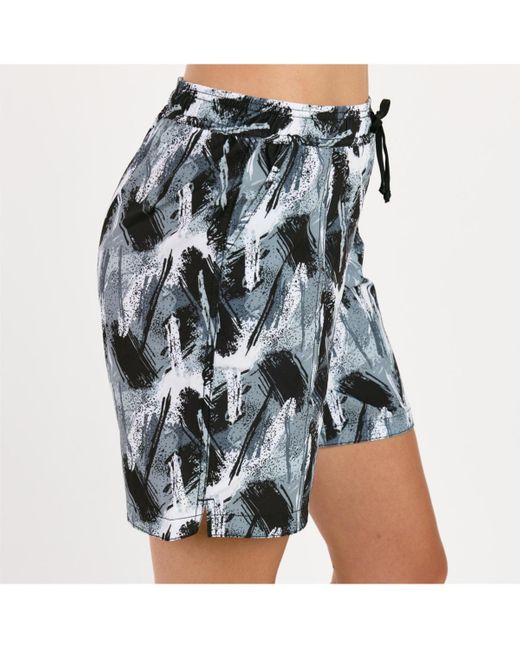 Calypsa Black Plus Size 7" Board Shorts