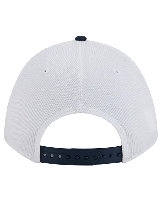 KTZ Blue White/navy New England Revolution 2025 Jersey Hook 9forty M-crown Adjustable Hat for men