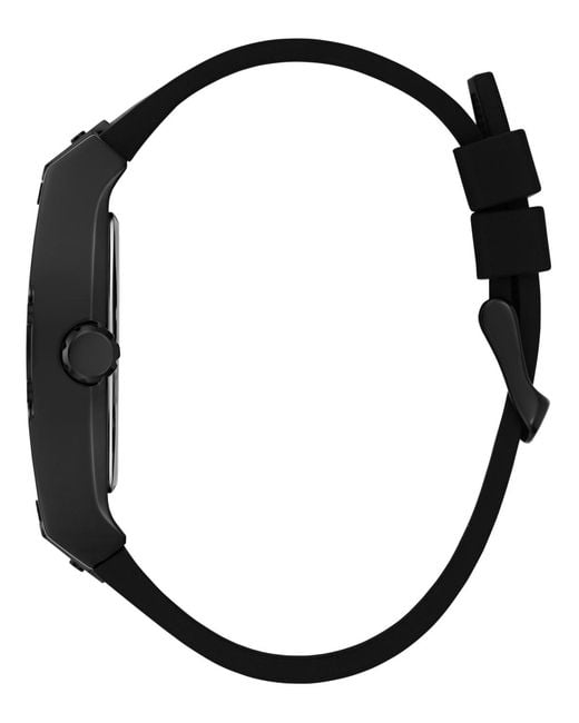 Guess Black Silicone Analog Watch for men