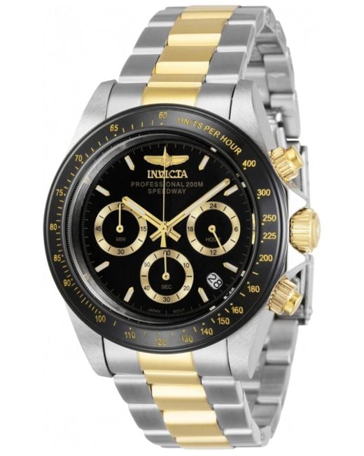INVICTA WATCH Gray 36743 Speedway Quartz 3 Hand Dial Watch for men