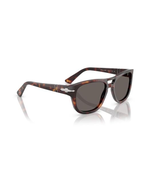 Persol Brown Square Sunglasses