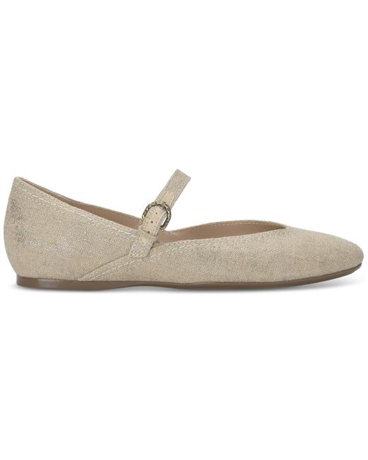 Lucky Brand White Cyrena Mary Jane Flats