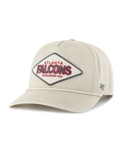 '47 White Atlanta Falcons Cairn Hitch Adjustable Hat for men