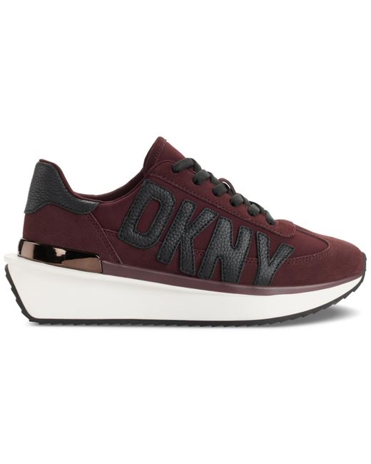 DKNY Black Arlan Lace-up Low-top Sneakers