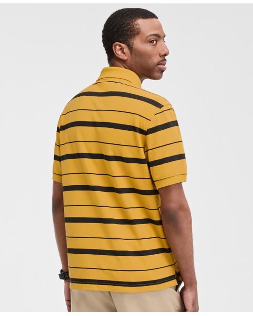 Club Room Metallic Fred Striped Polo Shirt for men