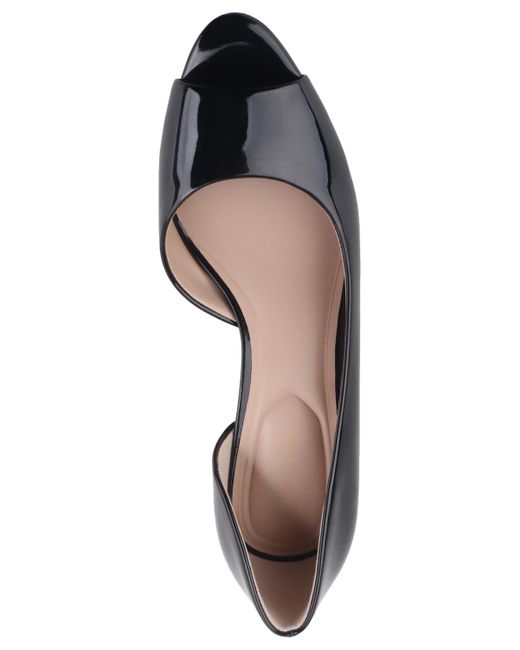 Giani Bernini Blue Valorr Peep Toe D'orsay Dress Pumps