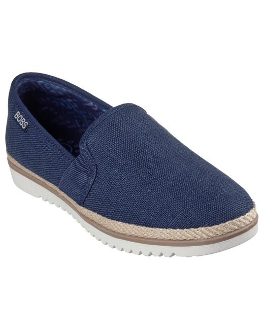 Skechers Blue Flexpadrille Lo Slip-on Casual Sneakers From Finish Line