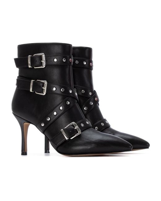 Xti Black Stiletto Booties By