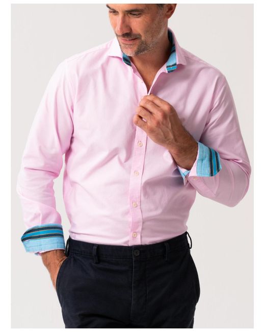 Koy Clothing Pink Button Up Shirt