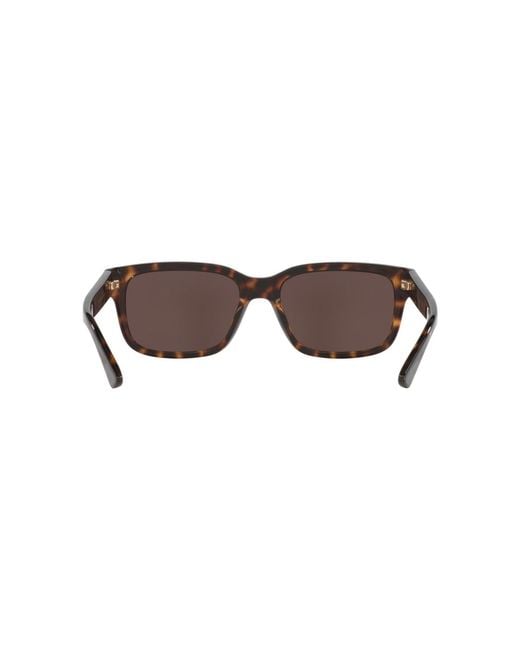 Gucci Brown Rectangle Sunglasses for men