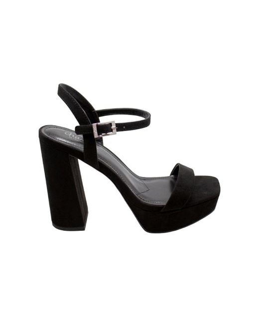 Charles David Black Izzy Sandals
