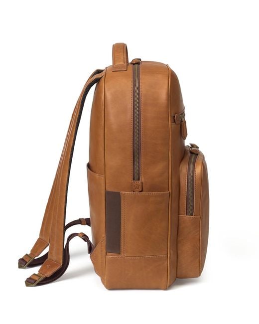 Johnston & Murphy Brown Rhodes Backpack for men