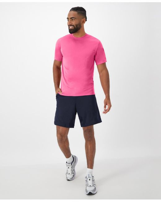 Hanes Pink Sport Cool Dri Performance T-shirt for men
