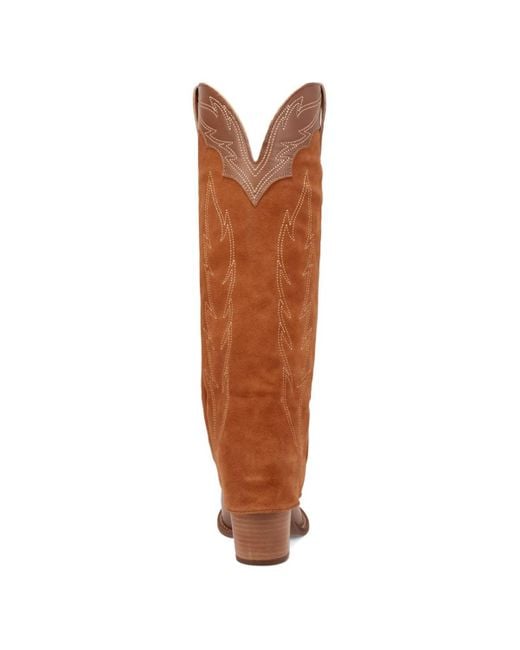 Dingo Red Wild Fire Leather Boots