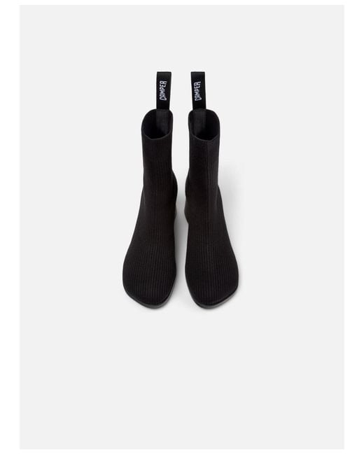 Camper Black Kora Technical Textile Medium Boot