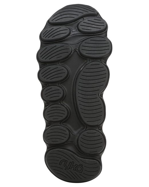 Ryka Black Podflow Walking toggle Athletic Sneakers