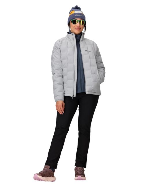 Marmot Gray Warmcube Active Novus Jacket