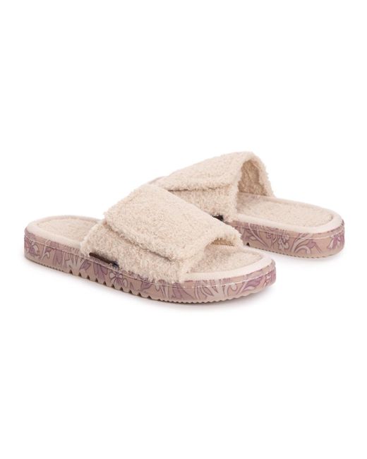 Muk Luks Pink Acacia Slipper