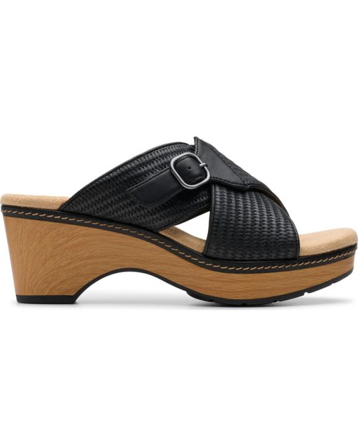 Clarks Multicolor Collection Seannah Nora Wedge Sandals
