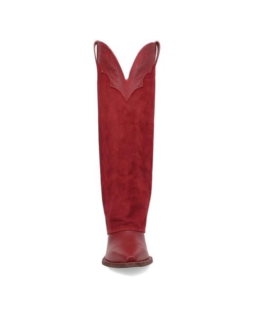 Dingo Red Wild Fire Leather Boot