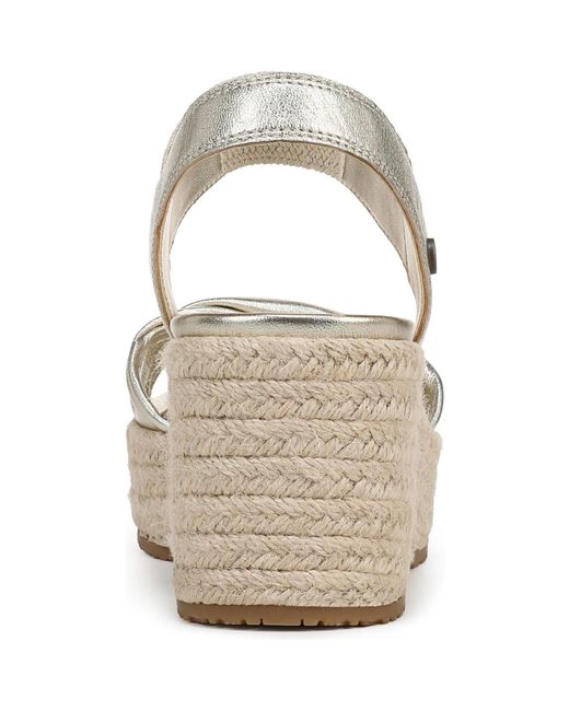 Vionic Metallic Darla Espadrille Sandals