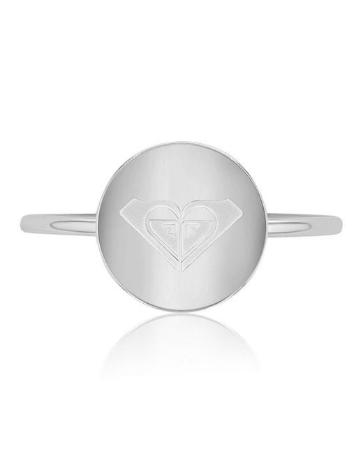 Roxy Gray Waterproof Yellow Triangular Heart Ring