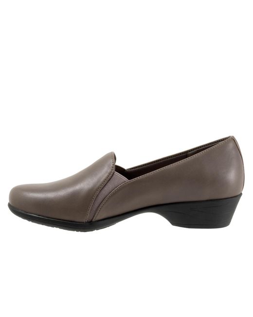 Trotters Gray Reagan Flat