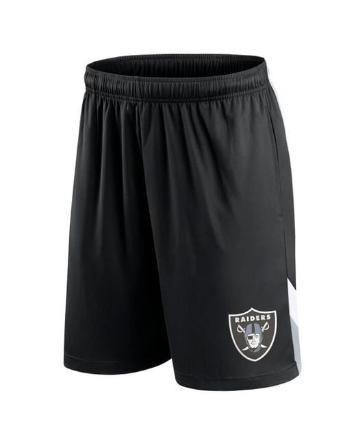 Fanatics Las Vegas Raiders Slice Shorts in Black for Men Lyst