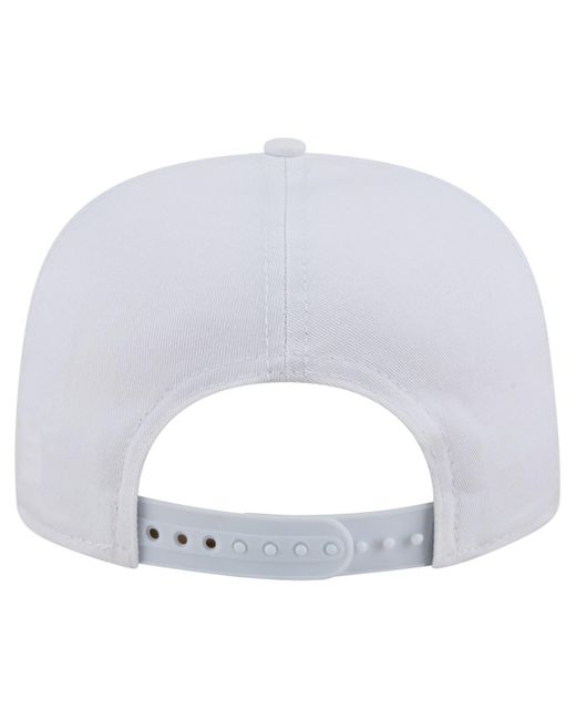 KTZ White New York Yankees Collide Golfer Snapback Hat for men