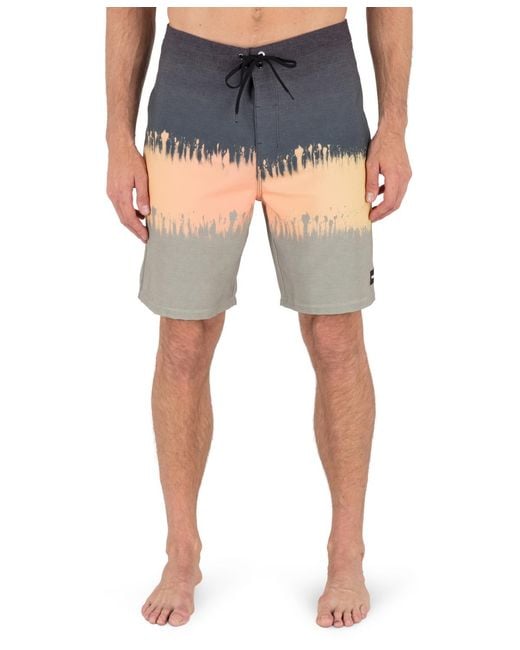 Hurley Blue Weekender Drawstring 20" Boardshorts for men