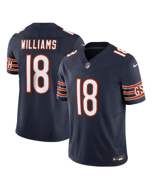 Nike Blue Caleb Williams Chicago Bears Vapor F.u.s.e. Limited Jersey for men