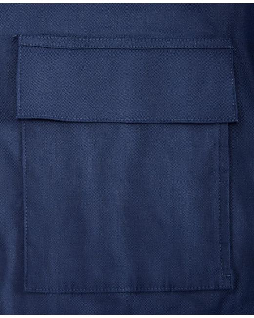 Alfani Blue Tech Bomber Jacket for men
