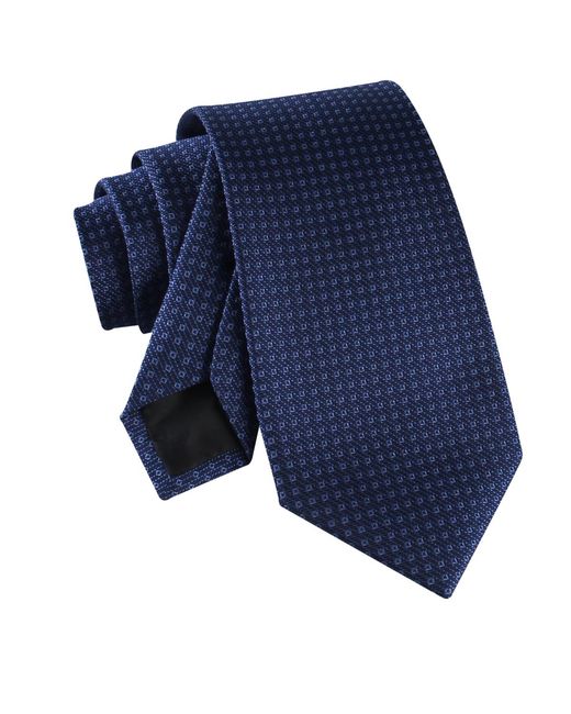 Calvin Klein Blue Manon Micro Solid Tie for men