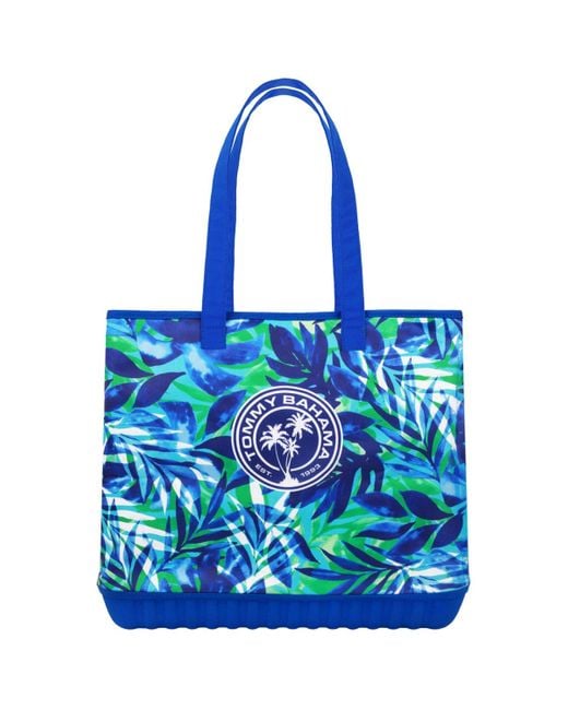 Tommy Bahama Blue Patch Water-repellant Tote Bag