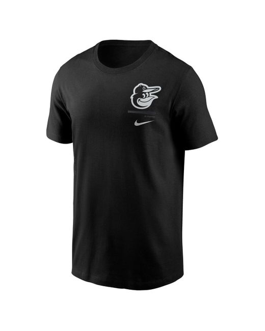 Nike Black Baltimore Orioles Lights Out Bar Loading T-shirt for men