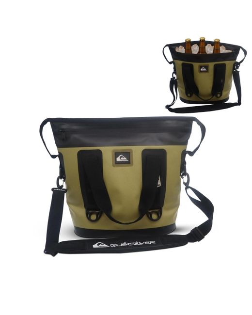 Quiksilver Black Coastal Collection 48-72h 5 Layer Insulated Tote Coller Bag