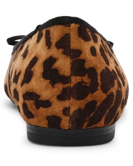 Anne Klein Brown Aspen Snip Toe Ballet Flats