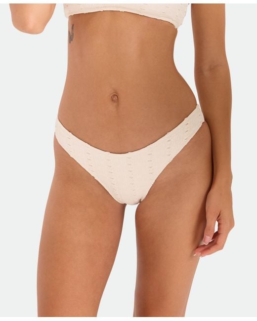 Volcom Brown Low-tide Pull-on Bikini Bottoms