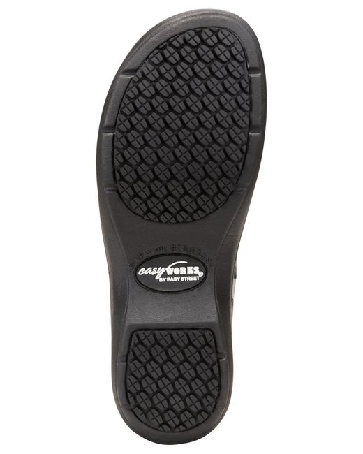 Easy Street Black Bentley Clogs