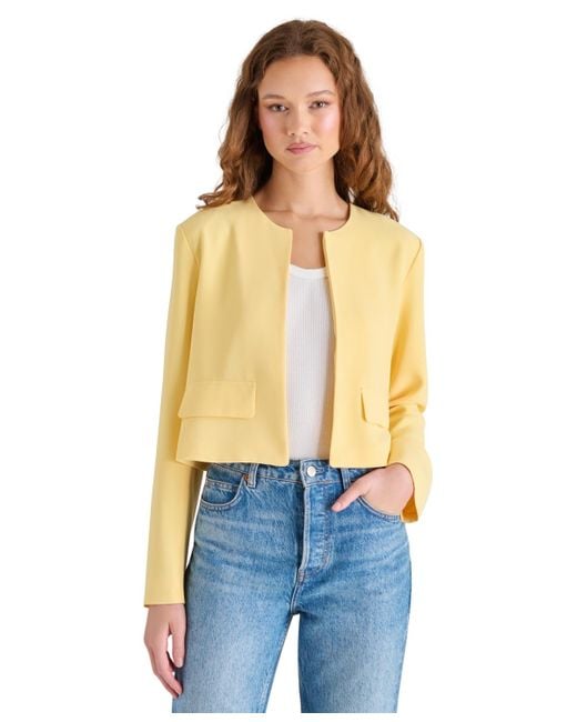 Steve Madden Blue Serenea Blazer